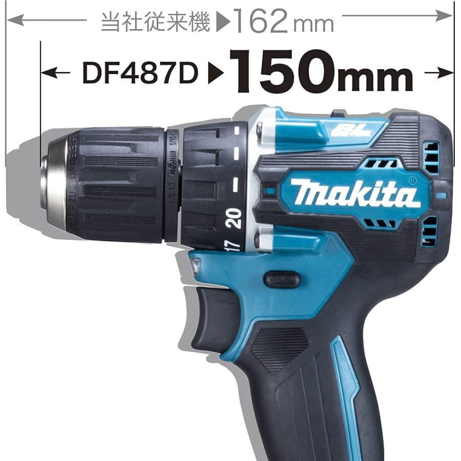 マキタ makita 充電式 ドライバドリル DF487DRGX バッテリー・充電器 