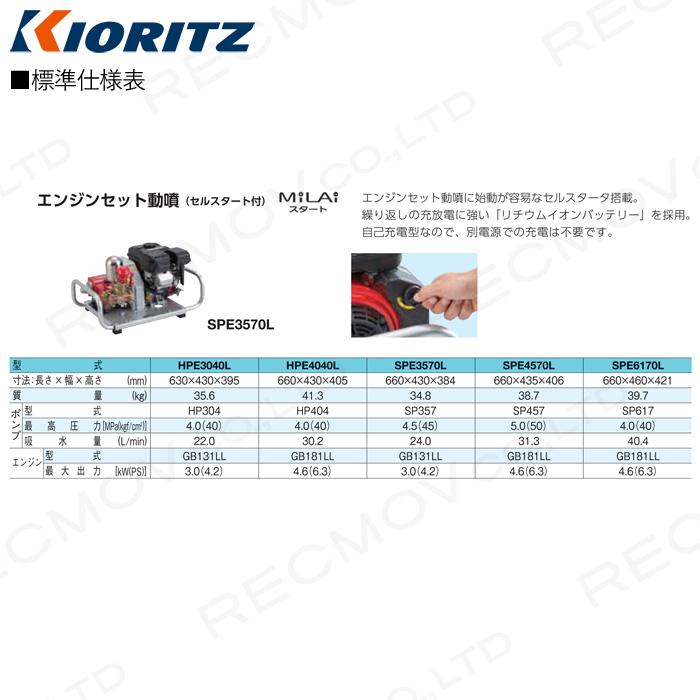 KIORITZ（共立） エンジン噴霧器 噴霧機 SPE3570L 動力噴霧器 4