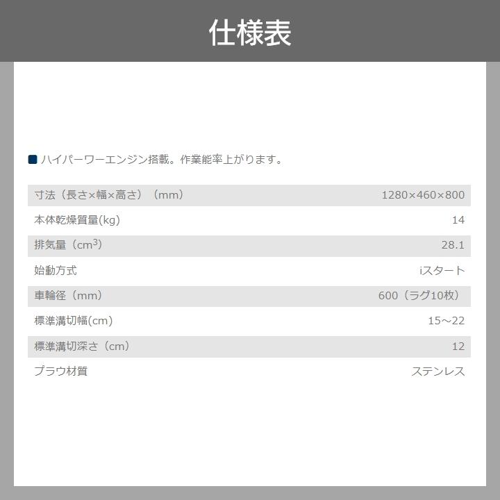 KIORITZ（共立） 溝切機 手押し式 エンジン式 溝切り機 MKS3000 水田