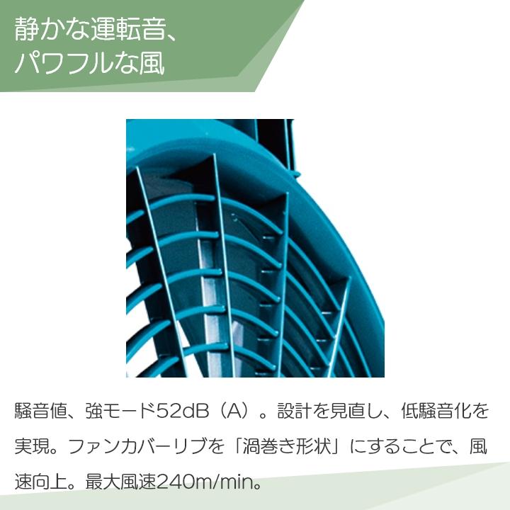 マキタ 産業扇 CF002GZ 40Vmax バッテリー 産業扇 充電式 makita 充電器バッテリー別売 業務用 イベント 作業現場｜bokunou｜03