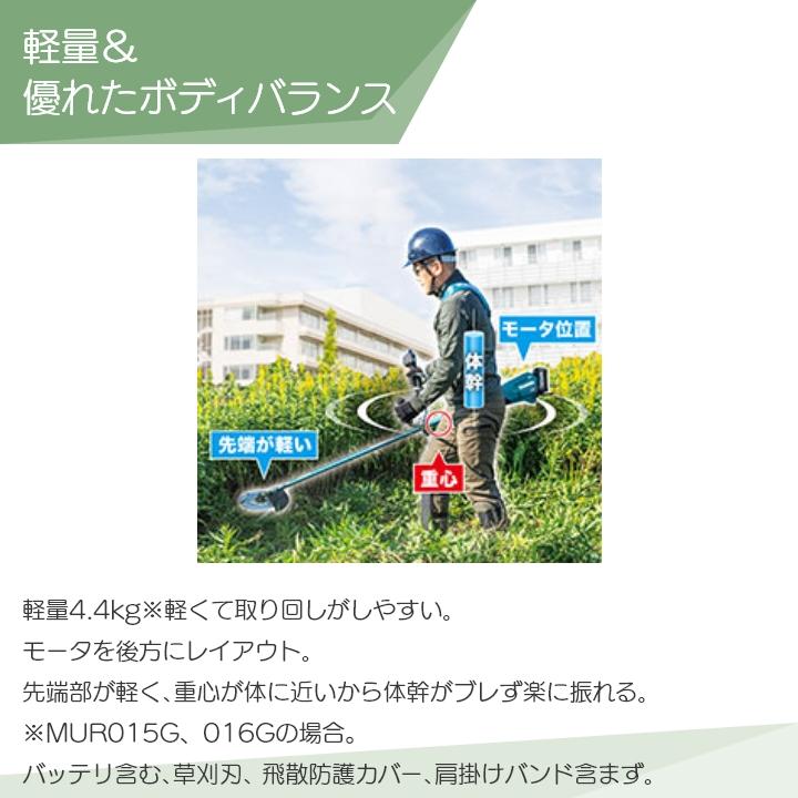 マキタ（makita） 充電式 草刈機 40Vmax MUR016GZ エンジン23ccクラス
