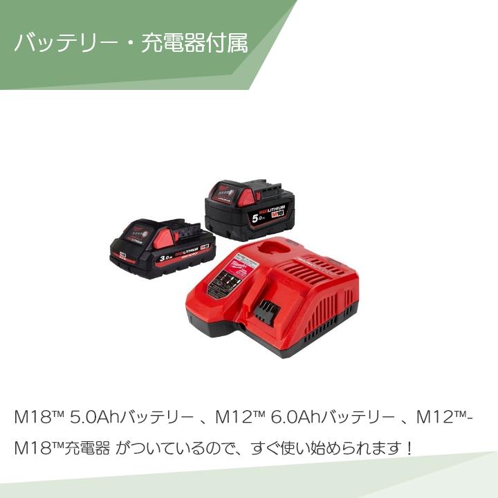Milwaukee（ミルウォーキー） パワーパック 振動ドリル インパクト 