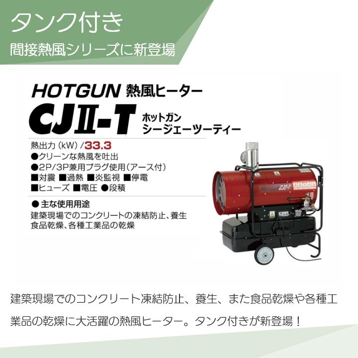 静岡製機 熱風オイルヒーター ホットガン HOTGUN CJ2-T 50Hz 60Hz 