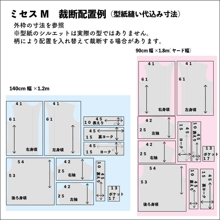 シンプルオーダー｜レディース細身（ガールズ）アロハシャツ＜生地持込＞縫製のみ｜デザイン・着丈変更不可 |  | 04