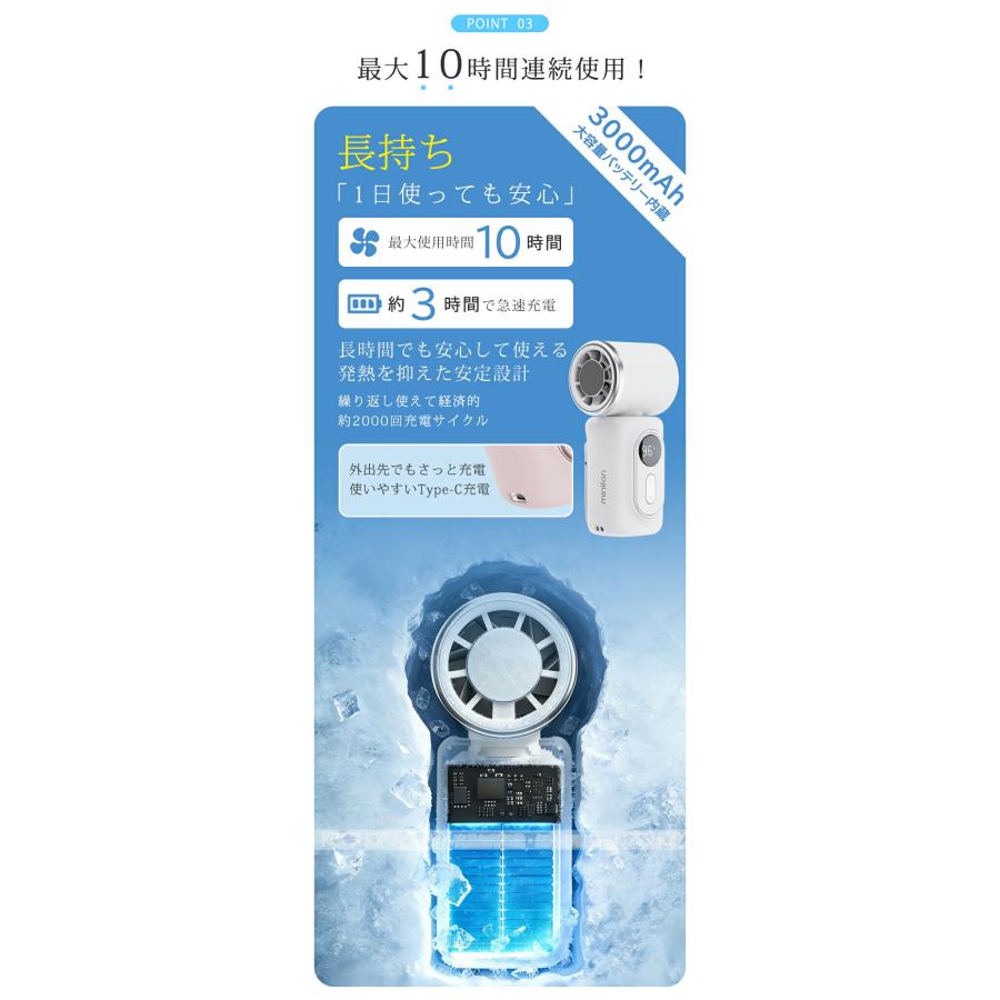 5Way ハンディファン 冷却プレート クリップファン クリップ 扇風機