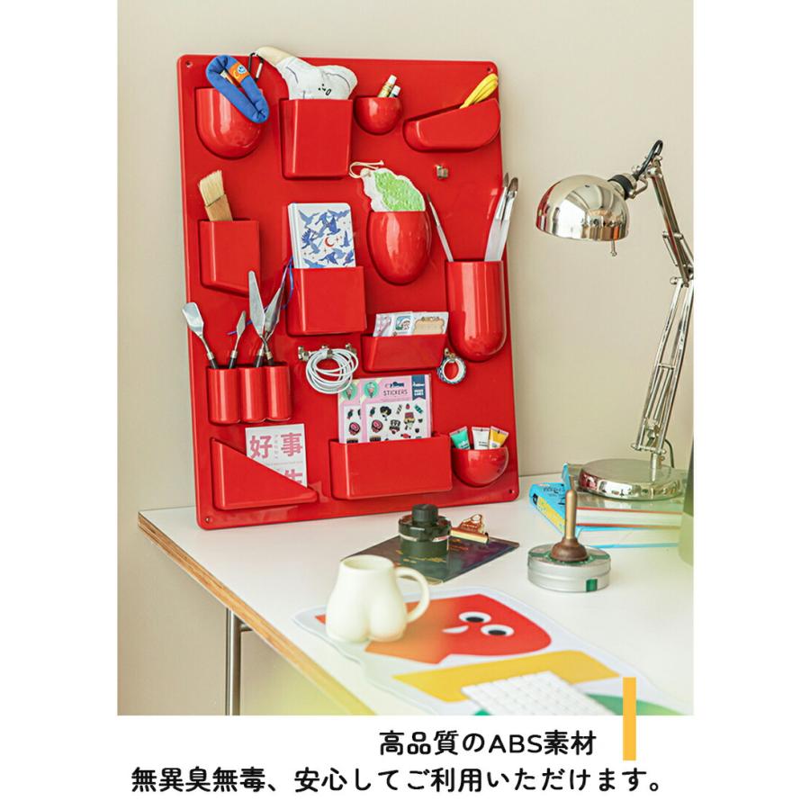k*r様 ミッドセンチュリー　リプロ　プラスチック ウォールシェルフ　壁掛け収納 ウォール シェルフ ミッドセンチュリー 壁掛けラック 小物入れ 壁掛け