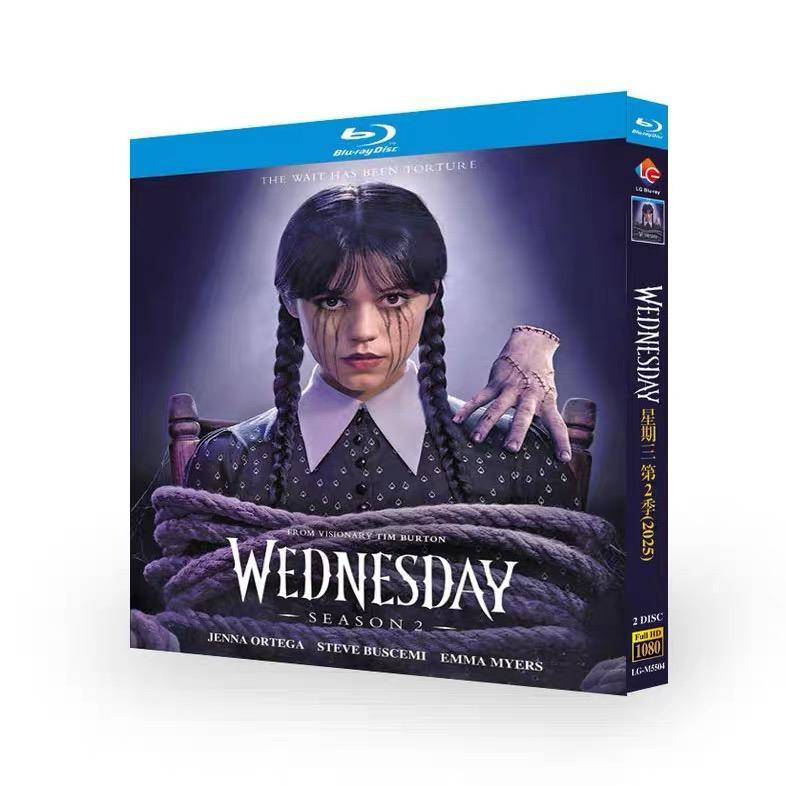 【国内版/新品】ウェンズデー シーズン1 Blu-rayコンプリート・ボックス 日本語吹替版 アメリカドラマ「ウェンズデー シーズン1 2」 Blu-ray 全