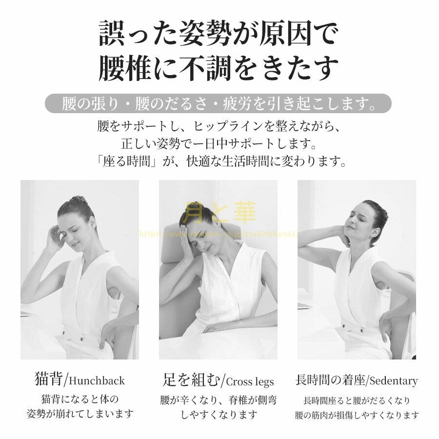 サポートチェア 椅子 骨盤サポートチェア クッション デスクワーク 座