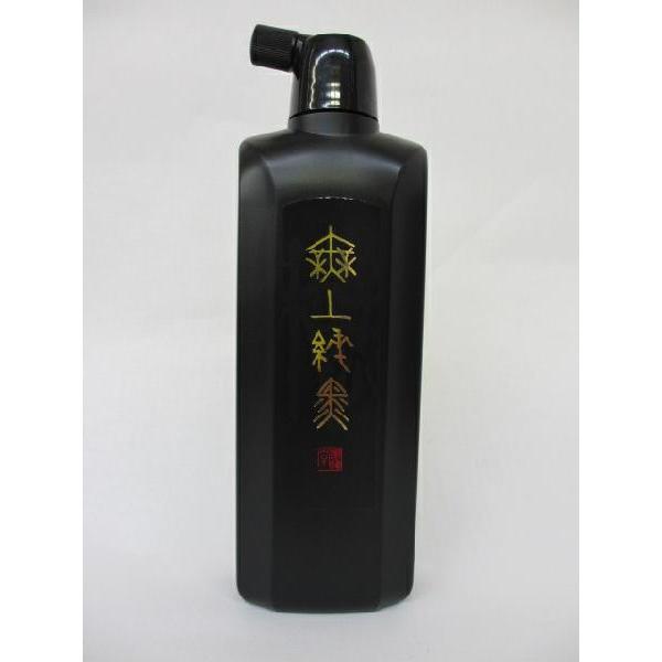 墨運堂 無上純黒 500ml 書道用品 濃墨 高級 墨液 墨汁 書道｜bokusaisha