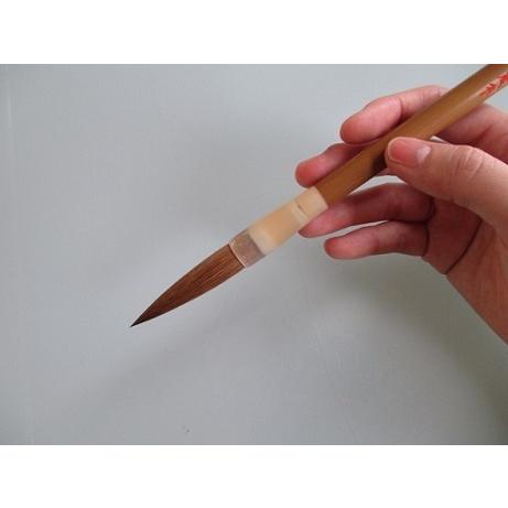 鼬毫 富士 2号 太筆 定価24200円 書道用品 13代時蔵作