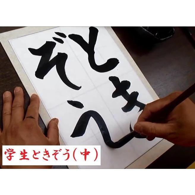 習字 太筆 学生ときぞう 中 書道用品 熊野筆 書道筆｜bokusaisha｜05