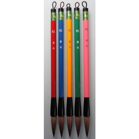 書道筆 中~太② 【未使用】 習字 毛筆 12本＋1本 まとめ売り 楽天市場】書道 筆 送料無料 大筆 太筆 小筆 書道筆 天茶 貫之 2