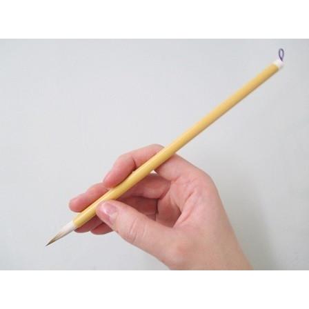 太筆 特製墨童 5本セット 細筆1本プレゼント 書道用品 太筆 熊野筆 馬毛 【錆】 狸毛 書道筆