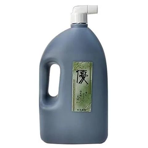 祥碩堂 墨液 優 1.8L 定価4950円 書道用品 磨り墨 本膠 高級油煙 紫紺