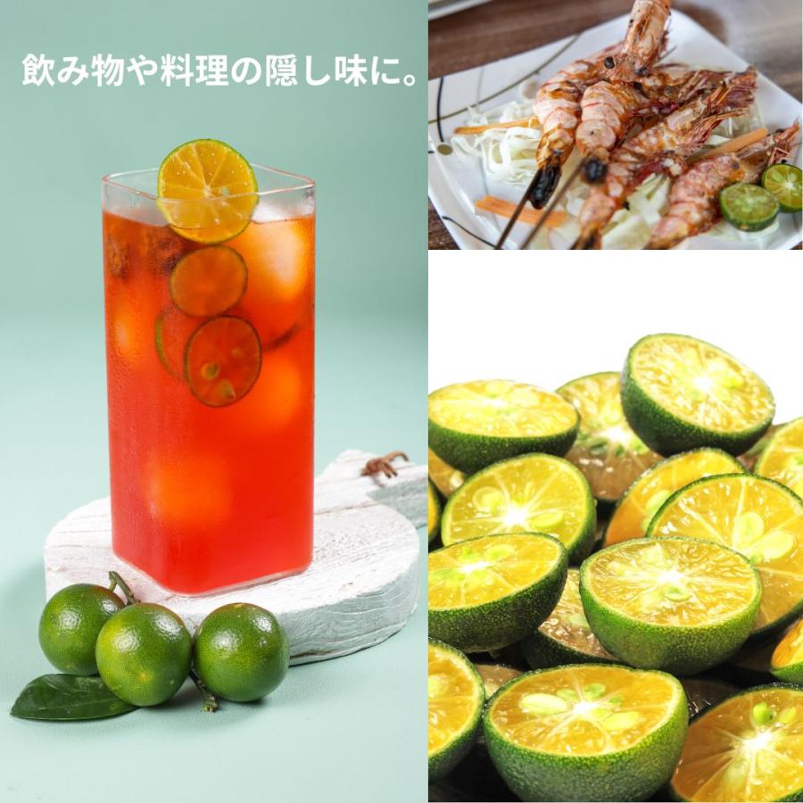 カラマンシー　(フィリピンレモン) 実付き　送料無料 カラマンシー（実）200g前後（約12個）フィリピン 柑橘 果実