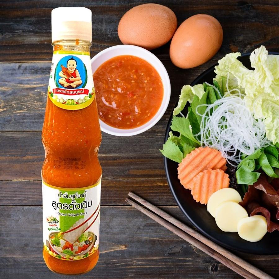 ヘルシーボーイ／タイ式 すき焼き ソース(Sサイズ)350g Thai sukiyaki sauce HEALTHY BOY アジアン タイ