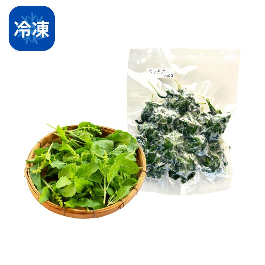 冷凍】ガパオ 100g ホーリーバジル (Holy Basil) タイバジル