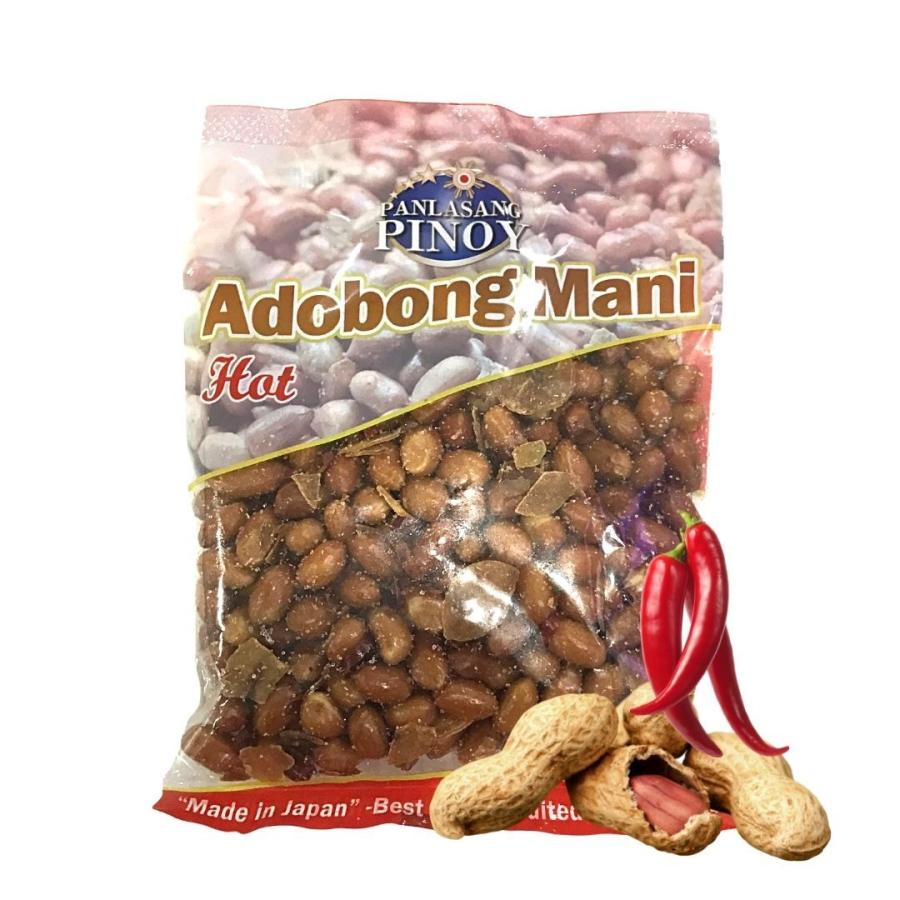 味付け　揚げ　ピーナッツ（辛口）100g　アドボンマニ　ADOBONG MANI　アジアン　食品　お菓子　落花生  フィリピン｜bokuzou-shop