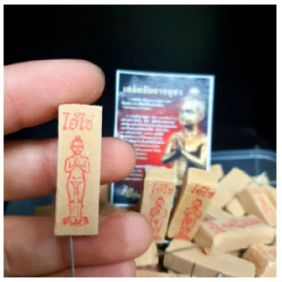 タイ寺院授与 レックライ ペンダント 31g ヘマタイト お守り 100周年