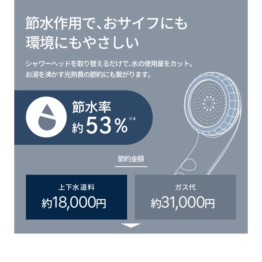 シャワーヘッド アヴァンティファイン マイクロ ナノバブル 日本製 53