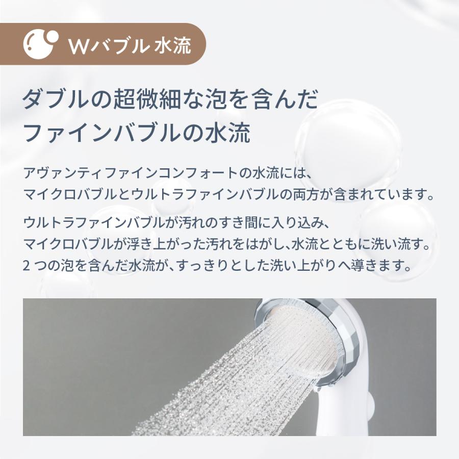 シャワーヘッド マイクロ ナノバブル 日本製 節水 洗浄力 皮脂除去率13