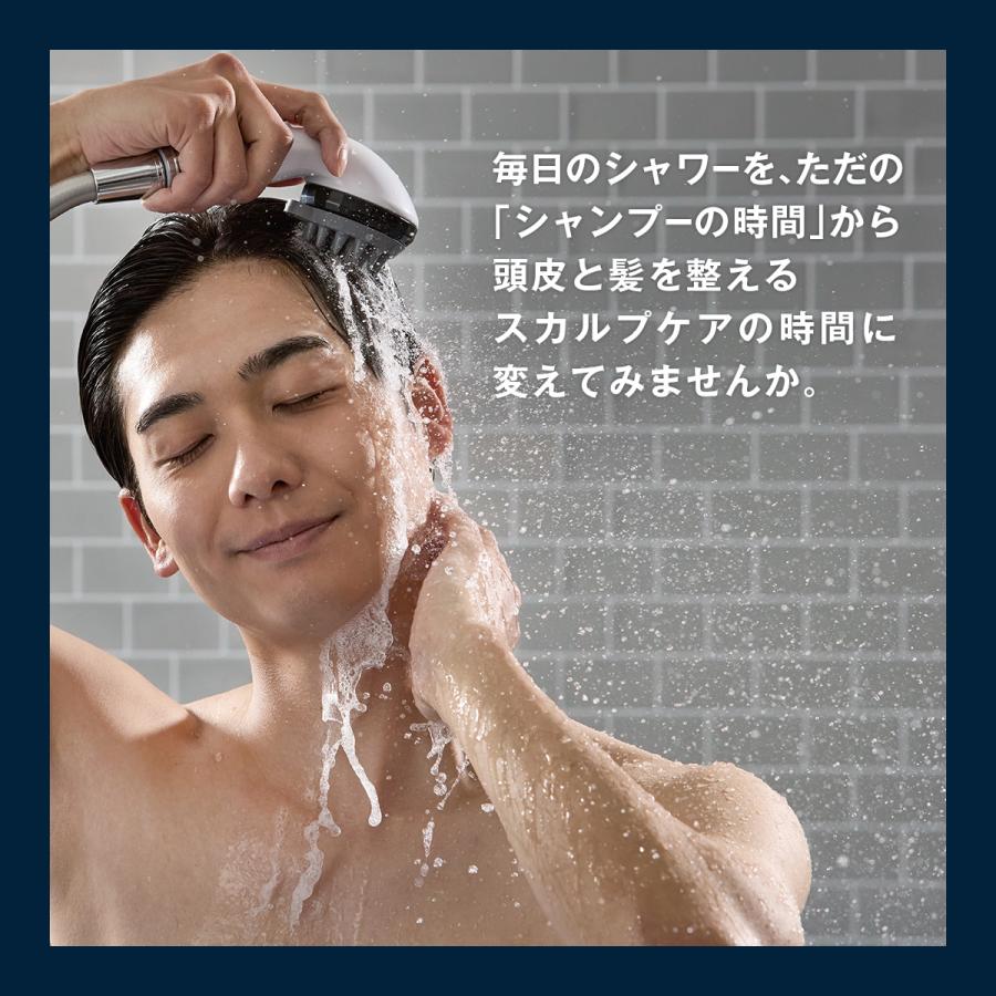 頭皮ケア シャワーヘッド マイクロナノバブル × 高水圧/強水流