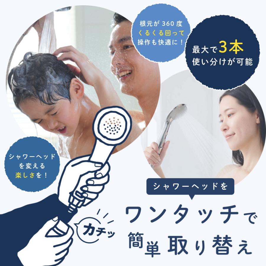 シャワーヘッド　TKさん専用（値下げ中） スカルプファイン・スターターキット TK-A301｜頭皮ケア シャワー