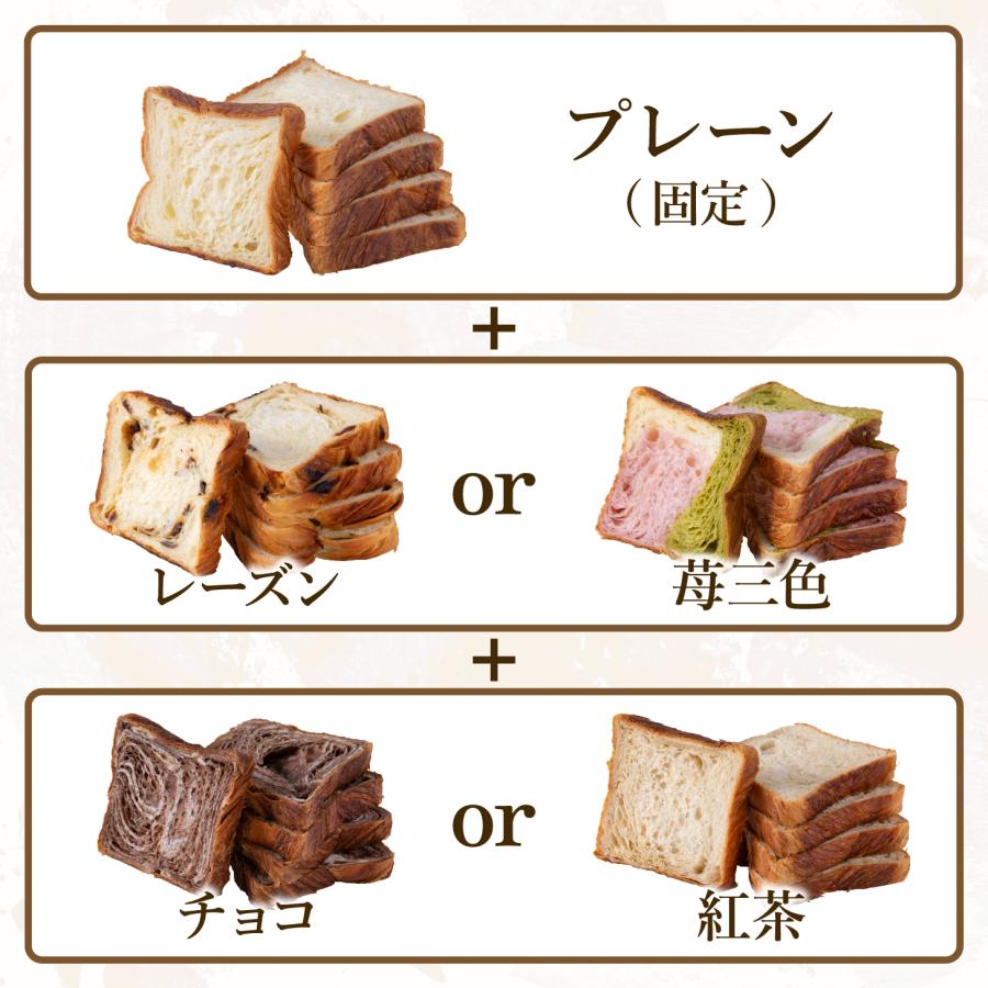 京都祇園ボロニヤ 元祖デニッシュ食パン【選べる1斤スライス3個セット】お試しセット《送料込み》 |  | 02