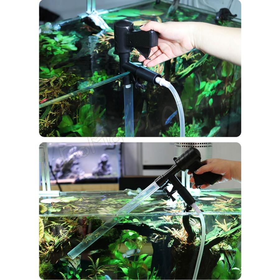 水槽水換え 掃除時間を短縮 手動式 操作簡単 多機能 組み立て簡単 楽に水槽清掃 水換えポンプ アクアリウム 底砂クリーナー フィルター 汚れ取 空間浄化 Qyh Boma Plaza 通販 Yahoo ショッピング