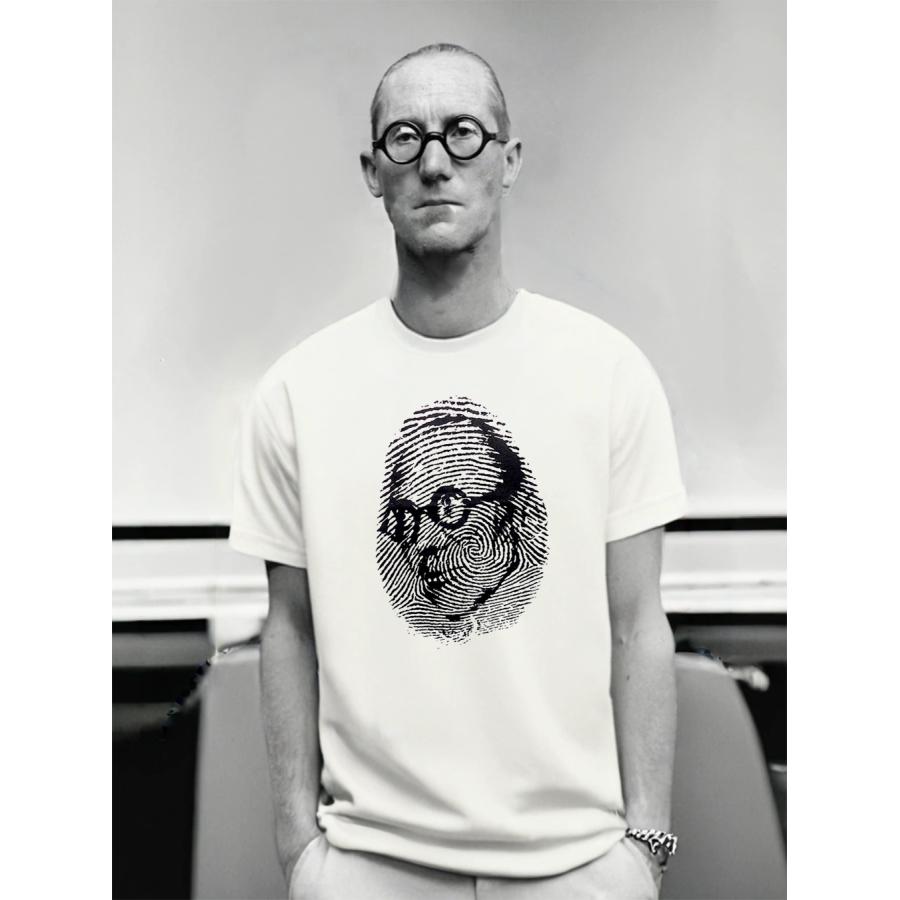 ル・コルビュジエ Le Corbusier 世界四大建築家 半袖カットソー ユニセックスTシャツ bombing メンズレディース兼用デザイン モダンアート ポップアート |  | 02