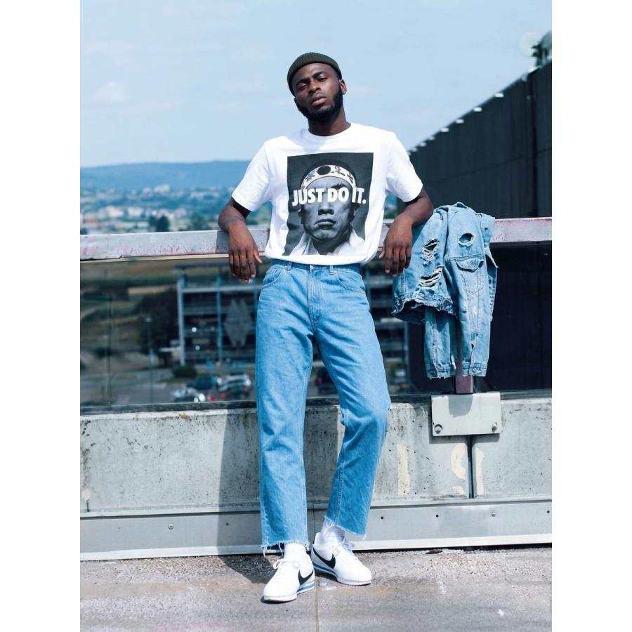 三島由紀夫　アートデザインブランド　bomging　スタンダード　ホワイトTシャツ　NIKE　パロディ　ユニセックス半袖カットソー　DTFプリント商品 |  | 04