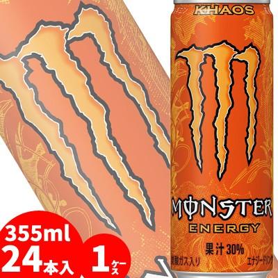 アサヒ モンスターエナジー カオス355ml缶 24本入30%果汁入り アサヒ モンスターエナジー カオス355ml缶 24本入30%果汁入り