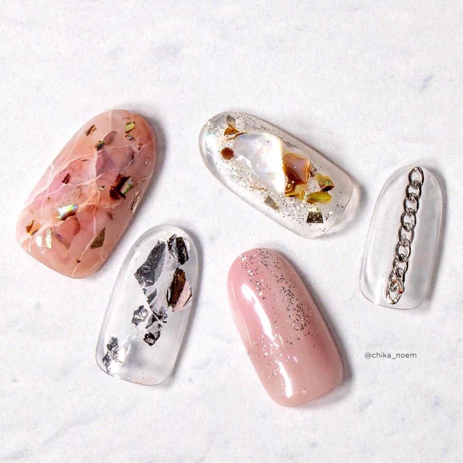 ボンネイル ジェルネイル パーツ 貝 ホロ ミックス アート 素材 Bonnailマキシマムシェルミックス Bonnail Yahoo 店 通販 Yahoo ショッピング