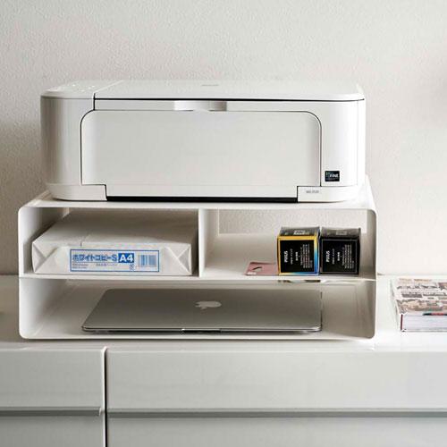 プリンタ収納ラック プリンター台 プリンターワゴン オフィス 会社 机上 卓上 デスク下収納 床置き 2way設置対応 キャスター付き 全2色 黒 白 Abr9111 デザイン家具通販like Ai 通販 Yahoo ショッピング