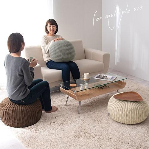 クッション おしゃれ 大きい 背もたれ 椅子 コンパクト スツール 北欧 オットマン 足置き台 チェア 白 シンプル 茶 リラックス クッズ ソファ 丸 Etc デザイン家具通販like Ai 通販 Yahoo ショッピング