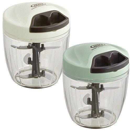 フードカッター みじん切り チョッパー 5枚カッター ハンドブレンダー 引くだけ 簡単 刻む 混ぜる 大 電気不要 Ket デザイン家具通販like Ai 通販 Yahoo ショッピング