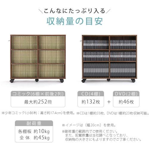 【完成品】 本棚 キャスター付き 押入れ収納 棚 収納ボックス スリム 押し入れ カラーボックス 収納 ラック 隙間収納 ワゴン 木製 隙間 チェスト 3段 おしゃれ｜bon-like｜20