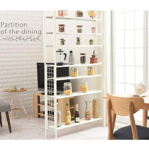 突っ張り棚 おしゃれ Diy スリム 収納 スチールラック 本棚 間仕切り 約 90cm 大量収納 丈夫 壁面収納家具 リビング Lrauw0600 デザイン家具通販like Ai 通販 Yahoo ショッピング