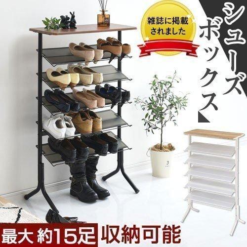 下駄箱 スリム 奥行35cm 玄関 靴 収納 おしゃれ シューズ ラック 5段 靴入れ 靴棚 高さ調整 コンパクト 省スペース Sbx デザイン家具通販like Ai 通販 Yahoo ショッピング