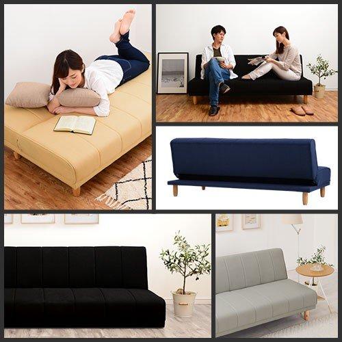 ソファベッド おしゃれ コンパクト ソファ リクライニングソファ 1人 脚 フロアソファ ファブリック 布地 足元収納 完成品 シングル 北欧 ローベッド Sof デザイン家具通販like Ai 通販 Yahoo ショッピング
