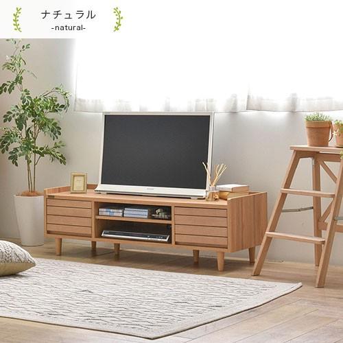 ローボード 120 cm 幅 テレビ台 おしゃれ 収納 シンプル サイドボード 北欧 リビング スリム オーディオラック 木製 2段 テレビボード 無垢 脚付き｜bon-like｜18