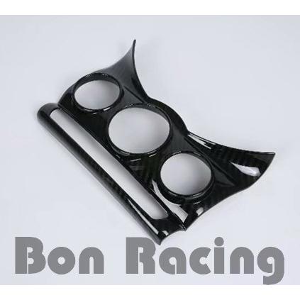 Mini ダッシュコンソール パネル ブラックチェッカード センターコンソールパネル BMW MINI F55 F56 : BonRacing