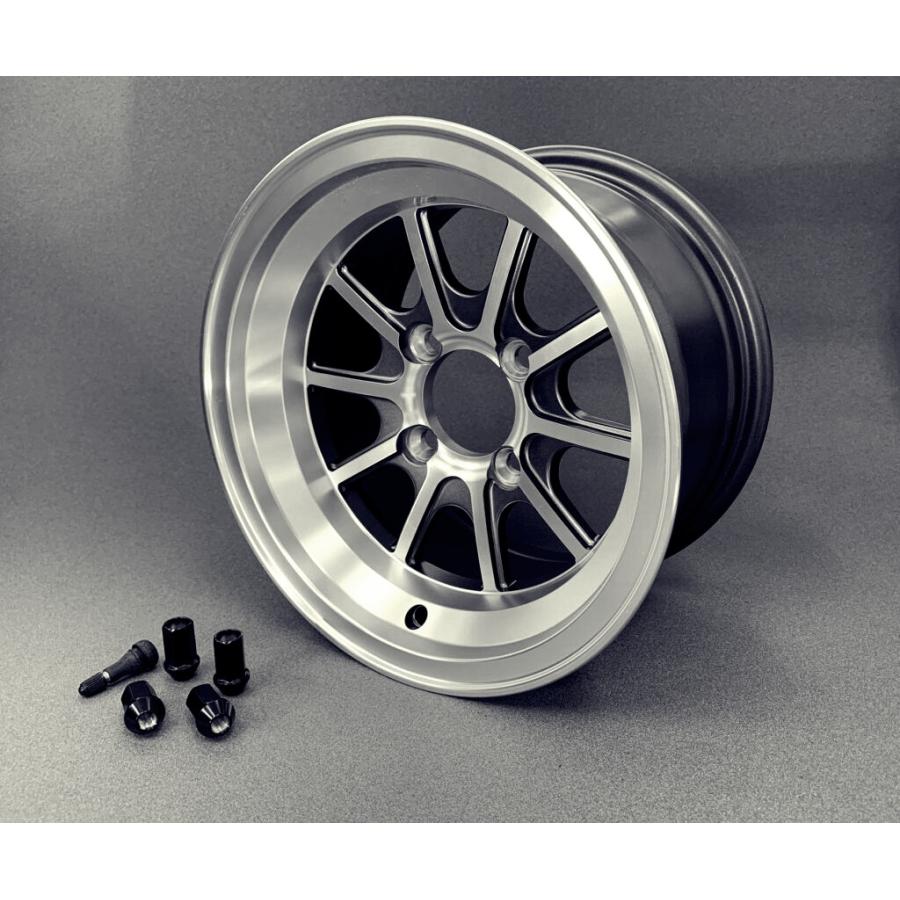 ミニクーパー　ホイール　3本　クラシック BR020 12x7J レーシングホイール＋ADVANタイヤセット クラシック ミニ