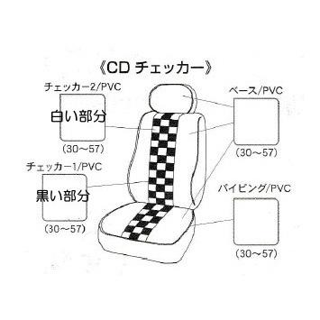 BMW MINI　R50 〜R61　ミニ　ミニクーパー　CABANA　シートカバー　チェッカー　全シート |  | 04