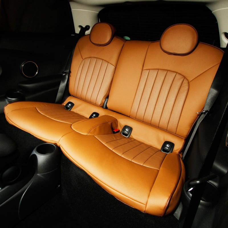 後部座席のみ BMW MINI F系 シートカバー パークレーン・本革 