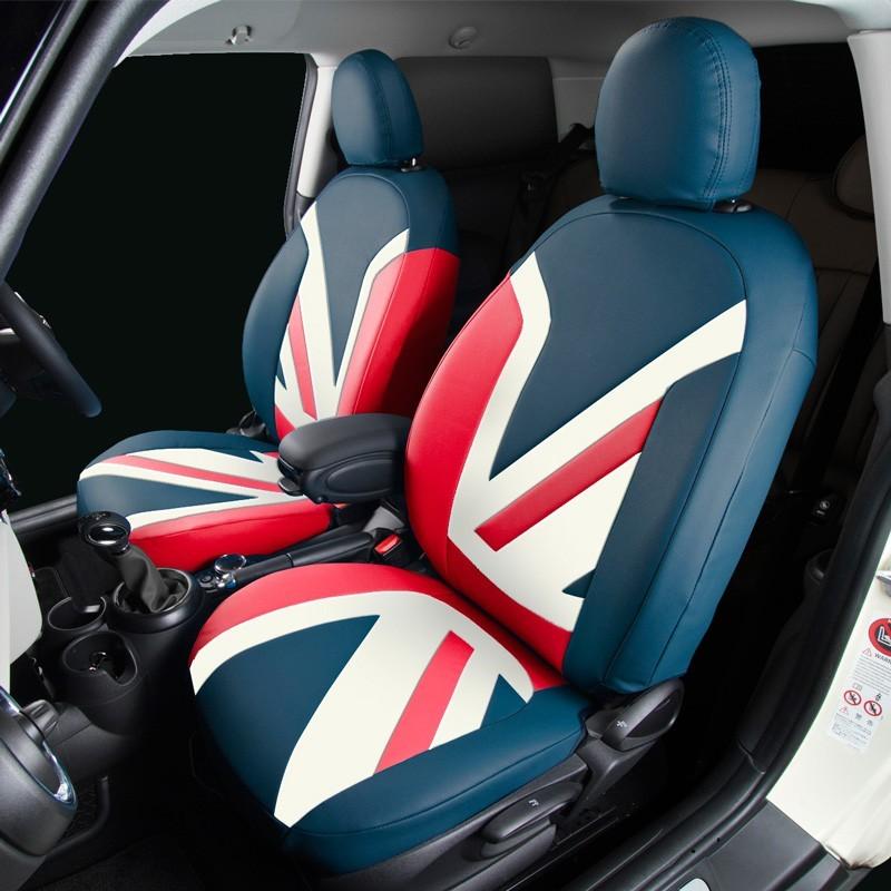 BMW MINI F系 シートカバー ユニオンジャック フロント2席のみ