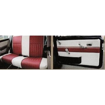 クラシックミニ　カバナシートカバー　パディントンタイプツートン　全シート |  | 04