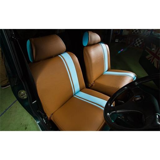 クラシックミニ　カバナシートカバー　ストライプタイプ　全シート | 