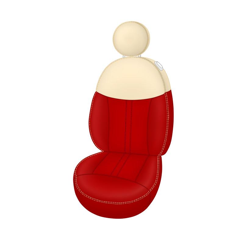 FIAT 500/500C フィアット シートカバー フレスコ CABANAシート 