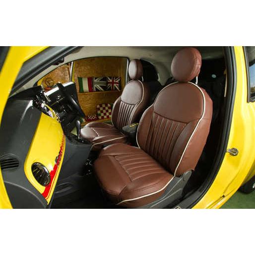 FIAT 500/500C　フィアット　シートカバー　サローネ　CABANAシート | 